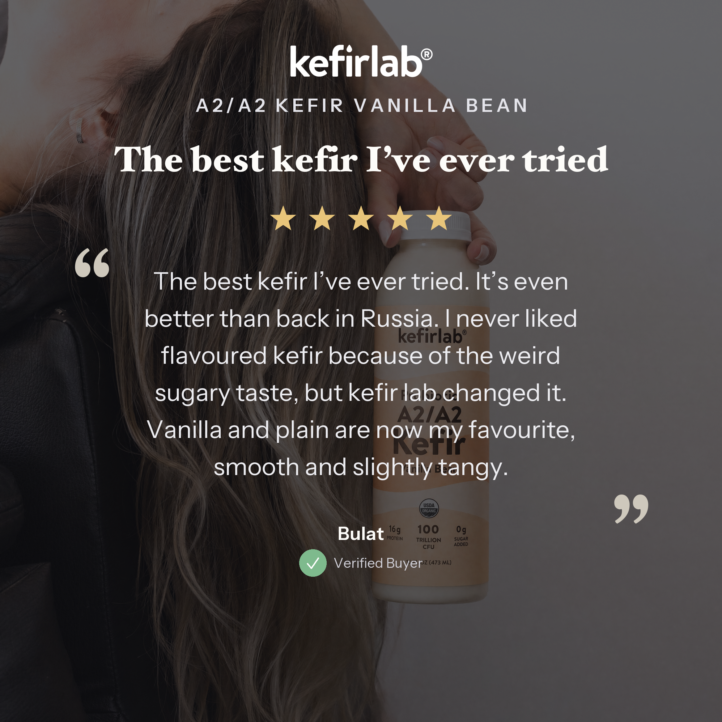 Vanilla Bean A2/A2 Kefir