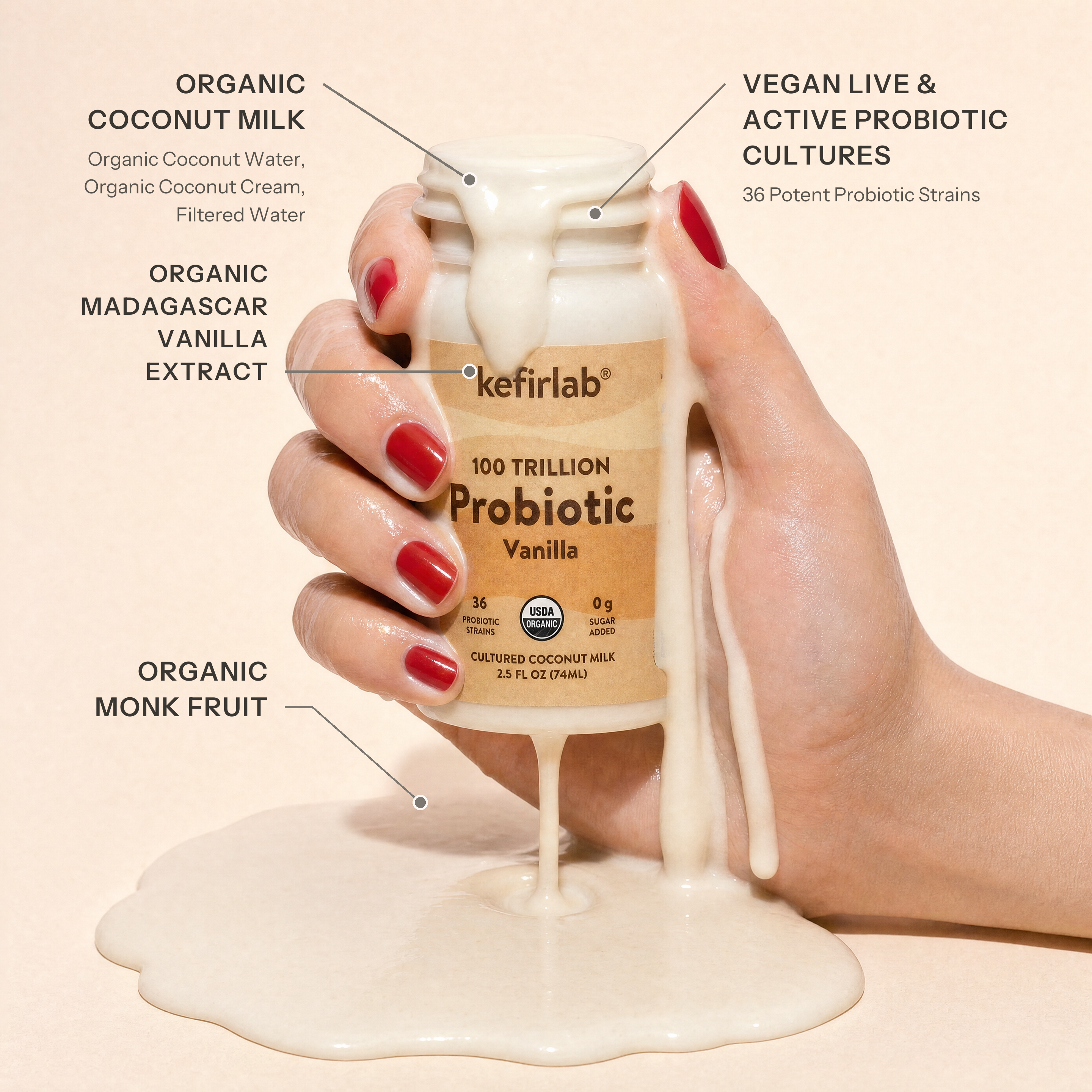 Vanilla Probiotic Shot