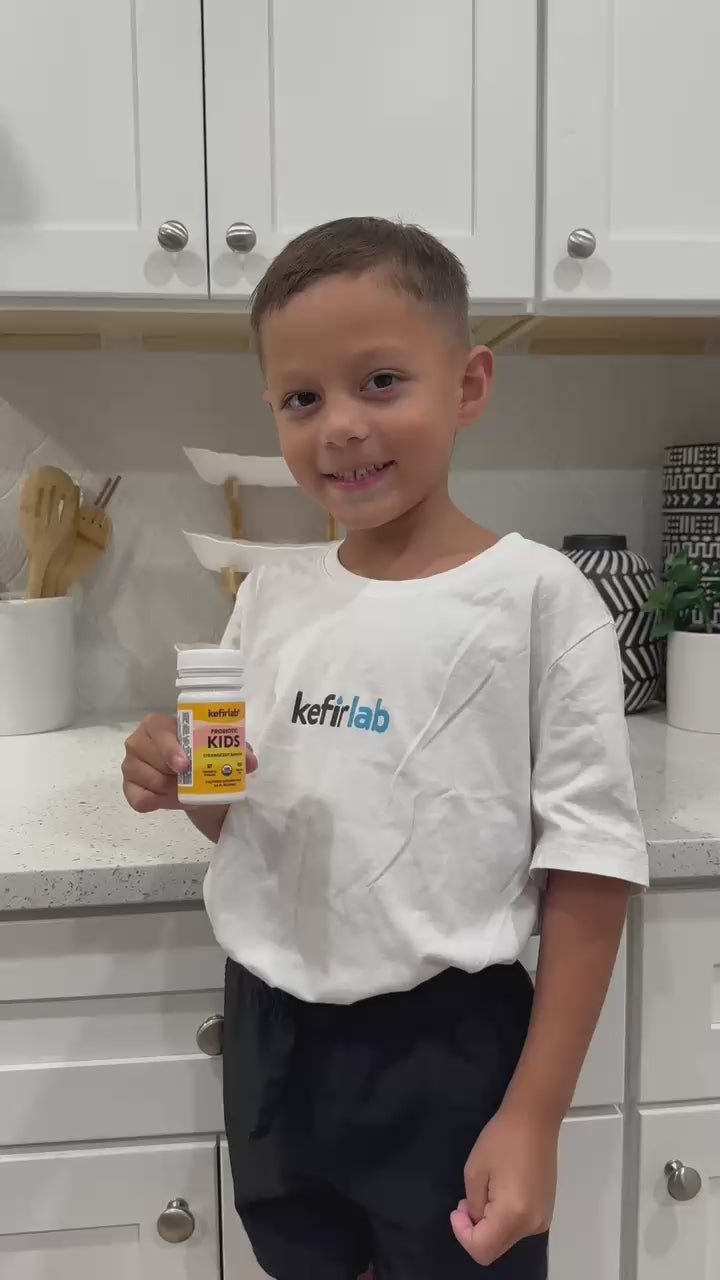 Kid's Strawberry Banana Probiotic Shot